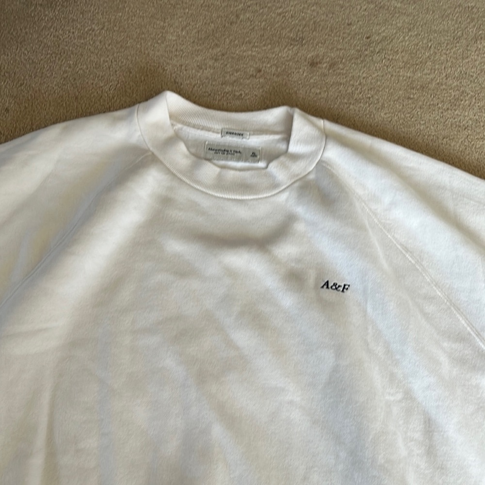 Abercrombie oversized Crewneck